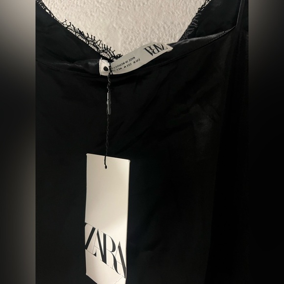 🔥🔥Zara satin effect lace dress - Picture 10 of 13